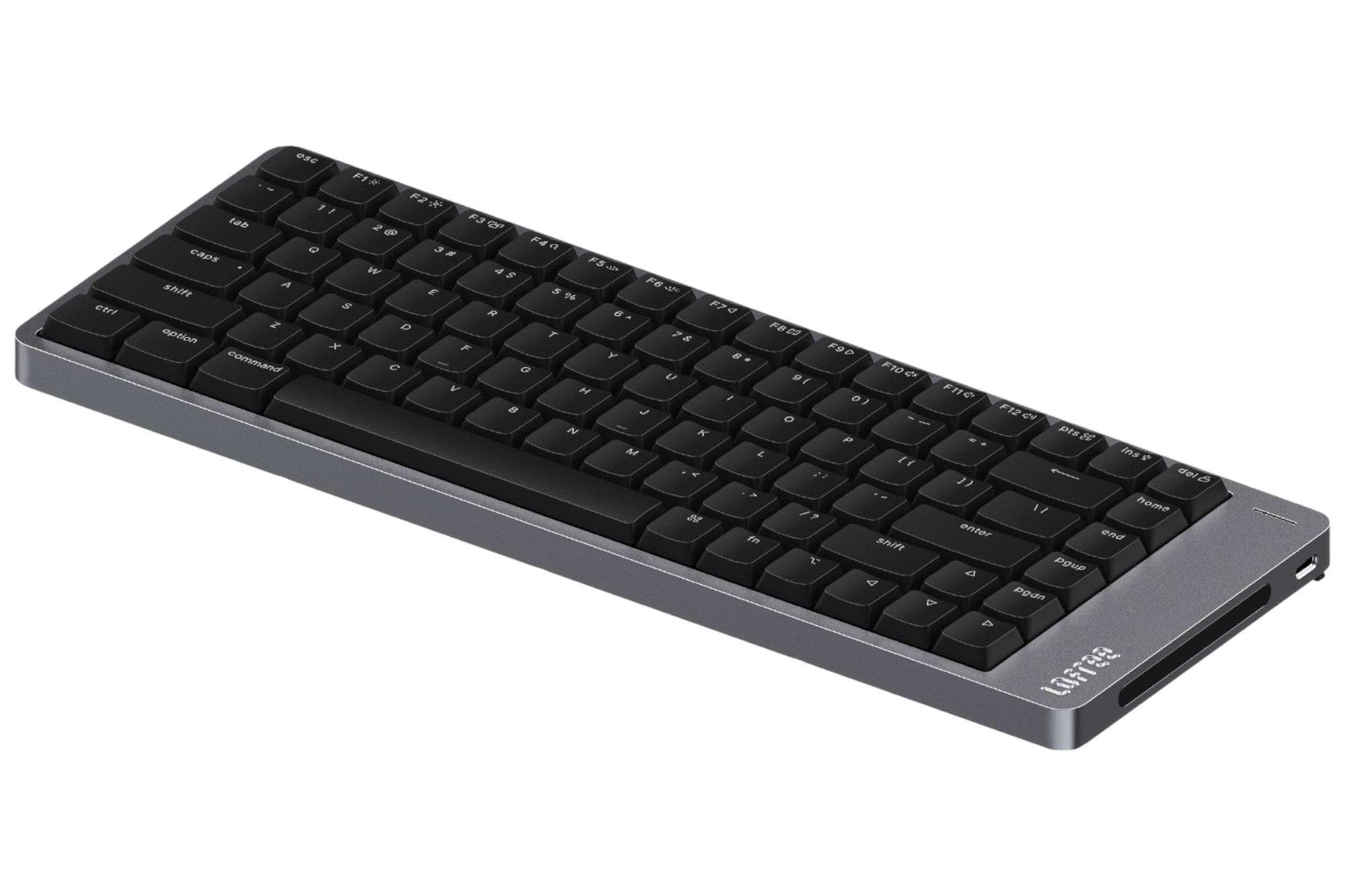 Lofree Space Gray Flow 2 68 Keyboard · Milktooth